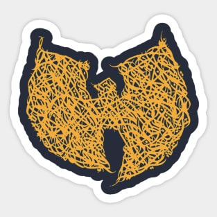 Wutang Clan 80s Sticker